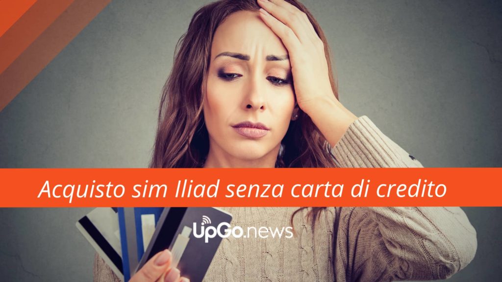 Acquisto Sim Iliad senza carta di credito