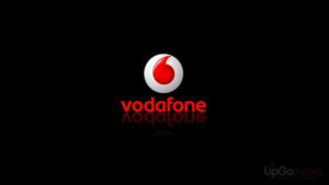 Vodafone logo nero