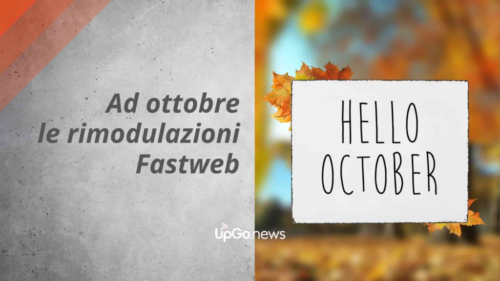 Ad ottobre rimodulazioni Fastweb