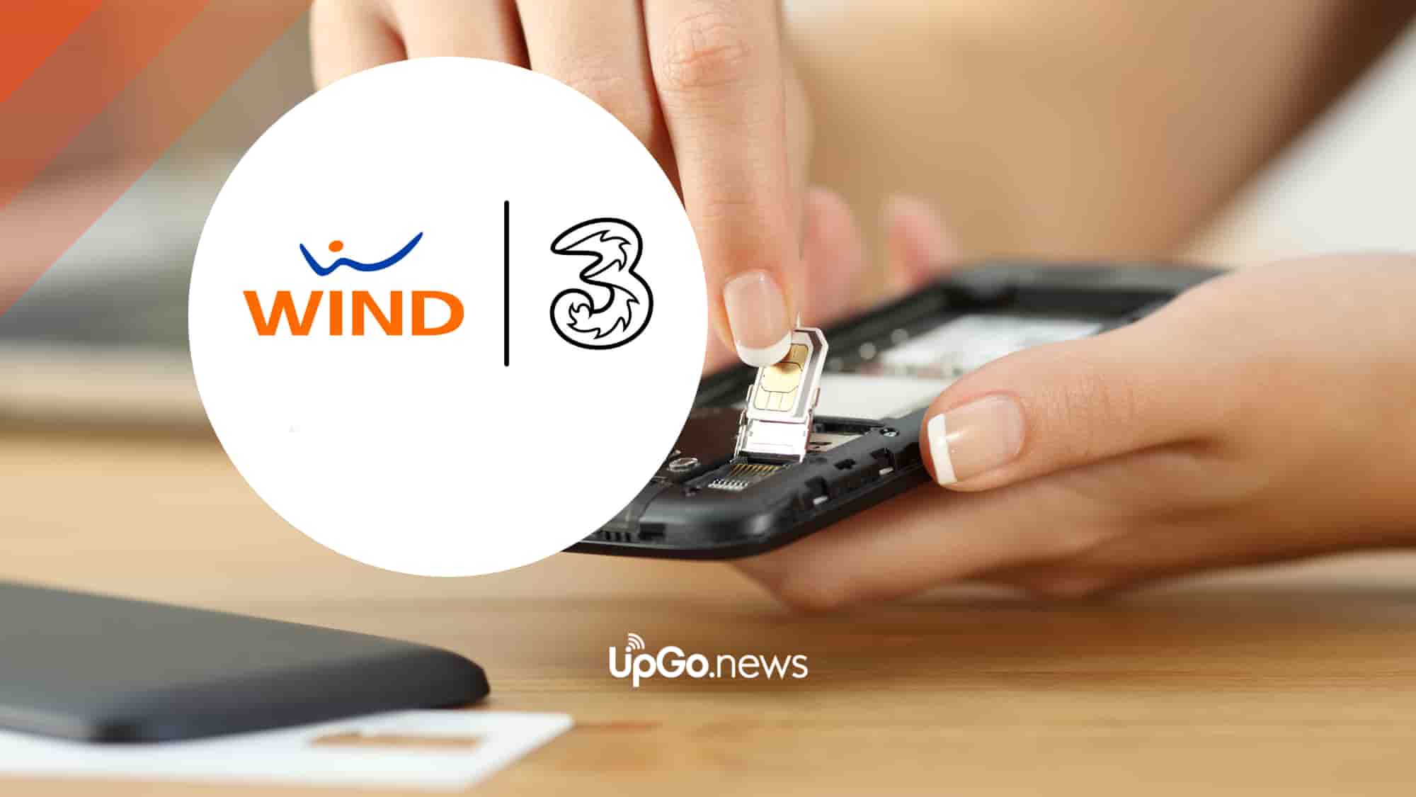 Wind Tre logo compagnia