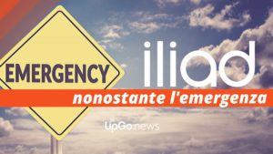 Iliad nonostante l'emergenza