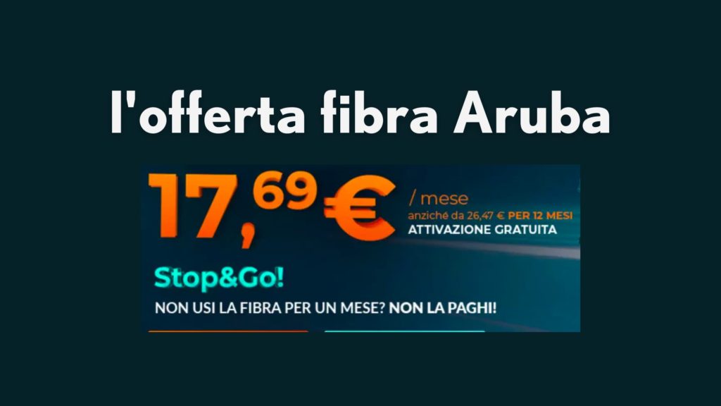 Offerta Fibra Aruba