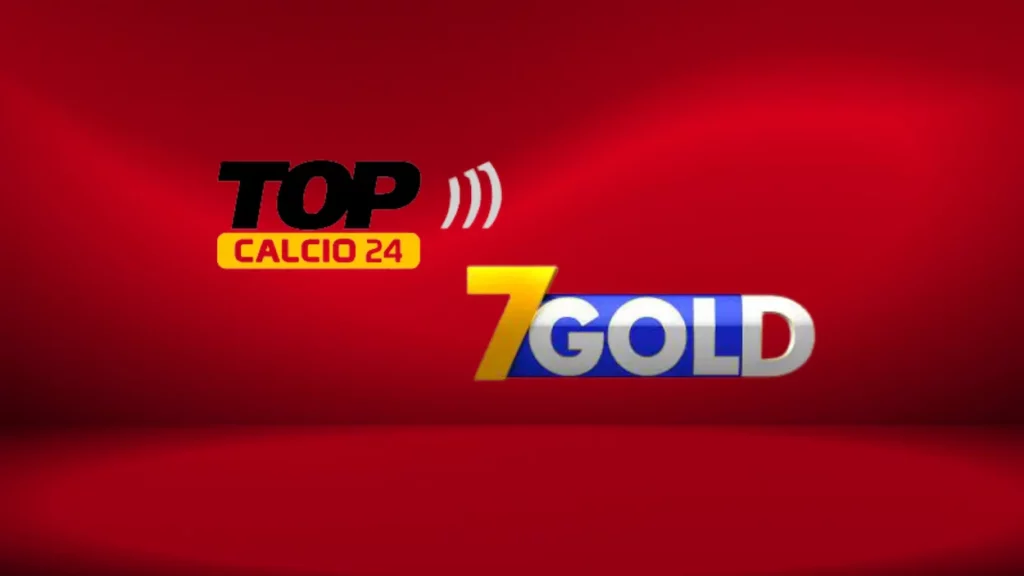 Diretta Stadio e loghi di Top Calcio 24 e 7 Gold